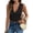 Black, variant on Women'S Sleeveless Knit Vest Top Business Casual Button Up Work Blazer Vests Waistcoat Apricot S