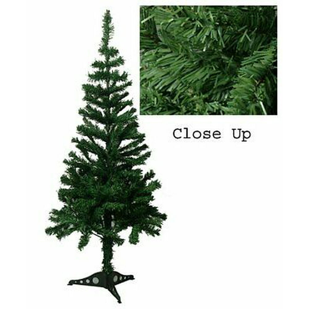 5 feet Tall Artificial Christmas Holiday Green Tree with Stand Unlit