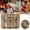 Gold, variant on Cake pan Christmas Christmas Bakeware Non Stick Baking Pan Bread Moulds Cake Pan For Kitchen DIY Baking Cupcake For Cake