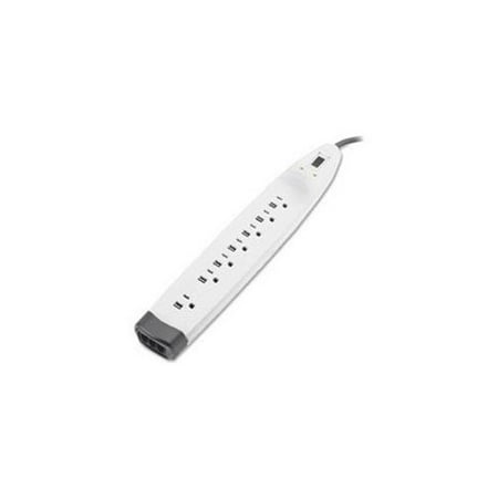Belkin Office Series Surge Suppressor - Belkin Home/office 7-outlets Surge Suppressor - 7 X Ac Power - 1.88 Kva - 2320 J - 125 V Ac Input - 125 V Ac Output (BE10720006_35)