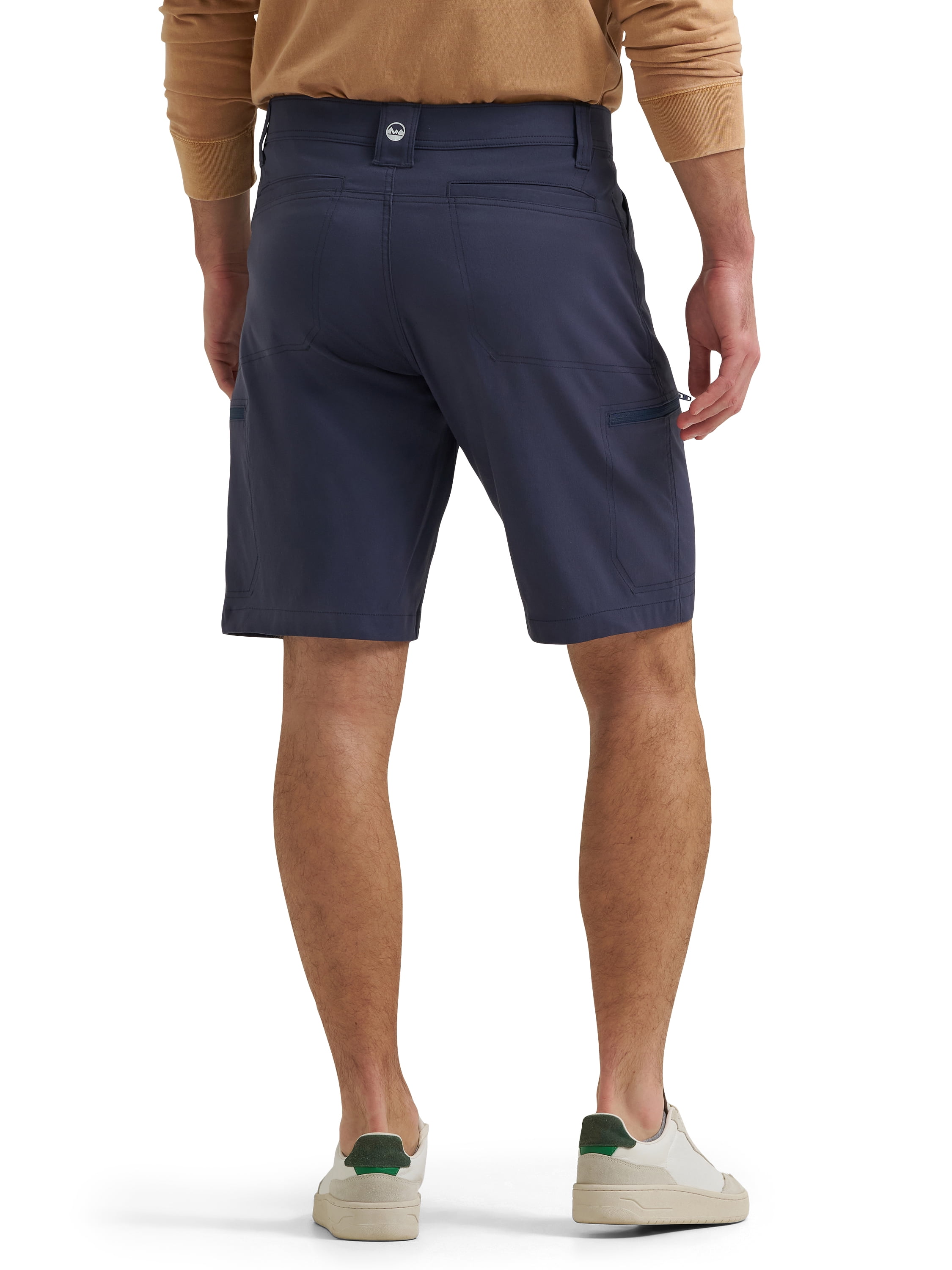 Wrangler® Men's and Big Men's Outdoor Performance Zip Cargo Short with UPF 50+, Sizes 30-48