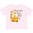 thumbnail image 3 of Inktastic My Grandma Loves Me Boys or Girls Baby T-Shirt, 3 of 5