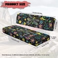 thumbnail image 7 of HUIACONG Blue Dragonfly UTV Seat Covers Waterproof Polyester Breathable Universal UTV Seat Covers Non-Slip Soft Fit for Kawasaki Mule 3010, 7 of 7