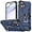 Blue, variant on Case for iPhone 16 Pro Max,Military Grade Drop Full-Body Shockproof Protective Built in 360° Rotate Magnetic Kickstand Ring Holder Phone Case for iPhone 16 Pro Max,6.9 Inch 2024 (Blue)