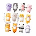 thumbnail image 2 of Mochi Squishy, Squishy Fidget Toys, Cat Party Favors, Mochi Squishy Toys Set, Mini Kawaii Animals Squishies Pack Fidget Toys for Kids - Cat Party Favors, Fidget Toys Packs, Birthday Gifts, Multicolor, 2 of 6