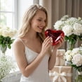 thumbnail image 5 of 3 Pack Valentine Hearts Plastic Filled Candy Box ,3.15 Inch Red Heart Shaped Fillable Hanging Ornament Container for Valentine Party Favor,Birthday,Wedding Supplies, 5 of 6