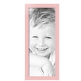 thumbnail image 2 of ArtToFrames 10" x 25" Pink Picture Frame, 10x25 inch Pink Wood Poster Frame (WOM-4120), 3 Pack, 2 of 7