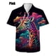 thumbnail image 4 of Nuevas camisas de manga corta con estampado de animales para hombre, camisas informales de verano de gran tamaño con botones, camisas de playa para hombre, ropa de calle, 4 of 4