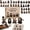 b 3d beaded kit, variant on Halloween 3D Beaded Skeleton DIY Kit, Skeleton Bead Craft Set, Beginner Friendly Halloween Beading Set with Beads Wire Needle Instruction, Handmade Skeleton Figurine Making Kit for Home Decor Gift