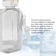 thumbnail image 4 of Botella de Agua 750ml 25oz Botella de Agua de Gran Capacidad Hervidor de Agua Deportivo Portátil con Marcador de Tiempo Correa para el Hombro ANGGREK Otros, 4 of 8