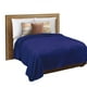 thumbnail image 1 of Cobertor Ligero Matrimonial Elefantito Color Azul Marino Liso Ultrasuave, 1 of 7
