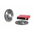 thumbnail image 1 of Brembo Rotor de Frein 09B54311C02 Ventilé; Design en une Pièce; Motif de Boulon de Roue 5 x 114.3 Millimètres; Diamètre Intérieur du Chapeau 142.9 Millimètres; Diamètre du Moyeu 72 Millimètres; Fonte Grise; Simple, 1 of 2