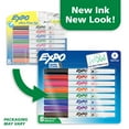 thumbnail image 3 of (2 pack) EXPO Dry Erase Markers, Ultra Fine Tip, Assorted Colors, 8 Count, 3 of 15