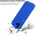 thumbnail image 3 of ORUYROP iPhone 12 Pro Max Case Compatible with iPhone 12 Pro Max Matte Silicone Gel Cover with Full Body Protection Anti-Scratch Shockproof Case 6.7 inch（Klein Blue）, 3 of 7