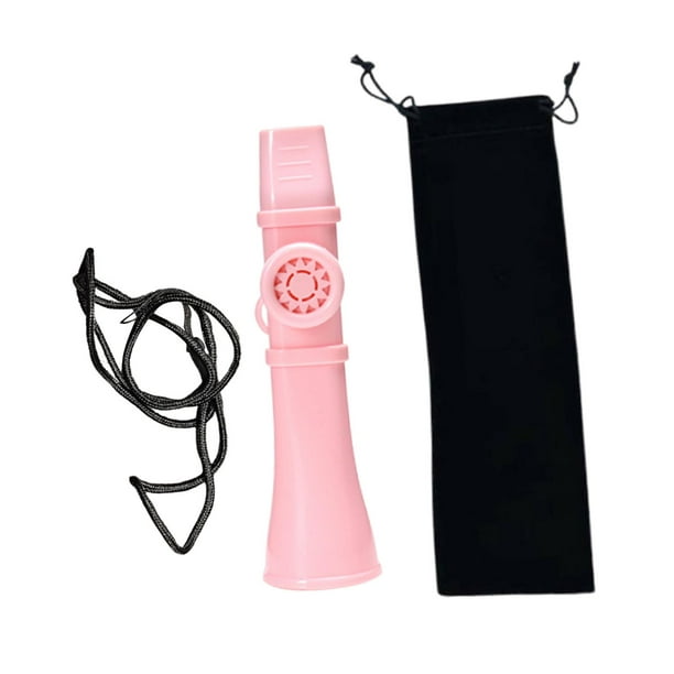 Kazoo Party Favors - Instrumentos musicales portátiles para guitarra y teclado para todas las edades Rosa