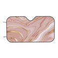 thumbnail image 7 of Balery Rose Gold Glitter Splatter Print Car Windshield Sun Shade,Windshield Sunshade for Car Pickup Truck SUV Accessories-Medium, 7 of 7