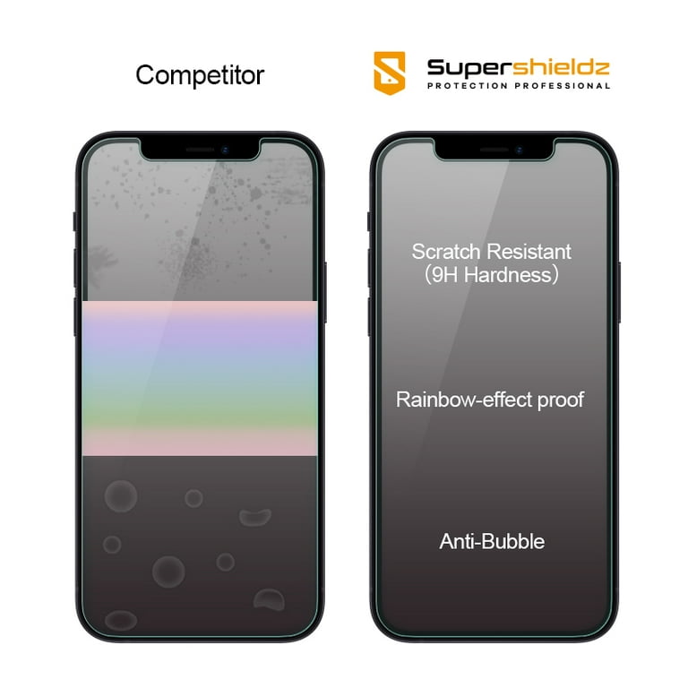 2 Pack) Supershieldz (Privacy) Anti-Spy Designed for Apple iPhone 13 Pro  (6.1 inch) + Camera Lens Tempered Glass Screen Protector, Anti Scratch,  Bubble Free 