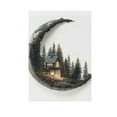 thumbnail image 6 of Yayeee Garden Flag 12" x 18" Double Sided Outdoor Yard Lawn Holiday Decorations, Moon House, 6 of 6