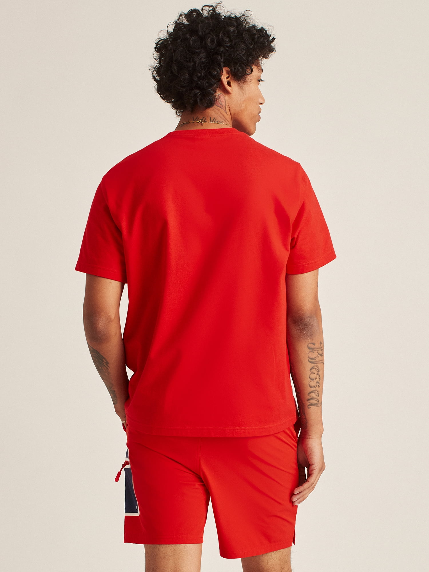 Bonobos Fielder Men's and Big Men's Short Sleeve Bonded Pocket Tee, up to 3XL