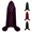A-Dark Purple578, variant on XIAOCHA Halloween Hooded Velvet Cloak For Women Self Tie Front Full Length Wizard Cape