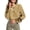 Tan, variant on SHEWIN Womens Sweaters Leopard Bow Split Cuffs Long Sleeve Fall Winter Sweater Casual Loose Contrast Trim Crew Neck Knit Pullover Tops