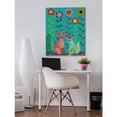 thumbnail image 3 of Marmont Hill "Two Foxes" by Sascalia Painting Print on Wrapped Canvas, 3 of 7