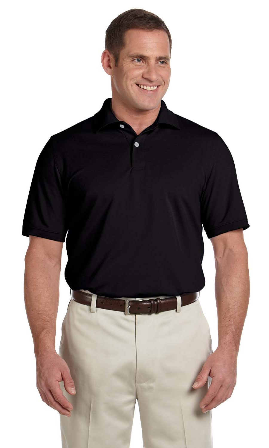 Ashworth Ashworth 3028C Polo Shirt Men's Combed Cotton Pique
