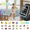 thumbnail image 6 of PTHTECHUS Kids Smartwatch Dual Camera Games Pedometer 1.54mm Black Plastic Case with Black Band, 6 of 9