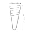 thumbnail image 2 of NUOLUX 10Ud Peine De Anchos Para Volumen Y Estilo Con Masaje Del Cuero Cabelludo, 2 of 8