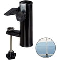 thumbnail image 2 of 2 Pcs QIWEIS Support de Parasol pour Balcon Support de Parasol pour Rambarde Support de Pince pour Table Accessoires de Parasol Fixation pour Balcon, Terrasse Ou Table - Parasols de Balcon avec Poteau jusqu'à 19-38 mm, 2 of 5