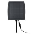 thumbnail image 3 of Lámpara colgante solar con control remoto, 3W, aluminio negro, cable de 5m, resistencia IP65, luz blanca, ideal para interiores y exteriores, iluminación de patios y pasillos., 3 of 6
