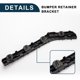 thumbnail image 4 of Soporte de parachoques Soporte de retención de parachoques trasero derecho para Nissan Versa 2020-2022, 4 of 6