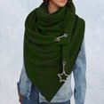 thumbnail image 4 of Opolski Women Scarf All Match Stripe Stars Warm Pendant Winter Shawls for Work, 4 of 8