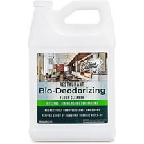 Restaurant Bio-Deodorizing Floor Cleaner - Heavy Duty Commercial Concentrated Enzyme Degreaser and Odor Eliminator for Mopping Tile, Laminate, Hardwood & More