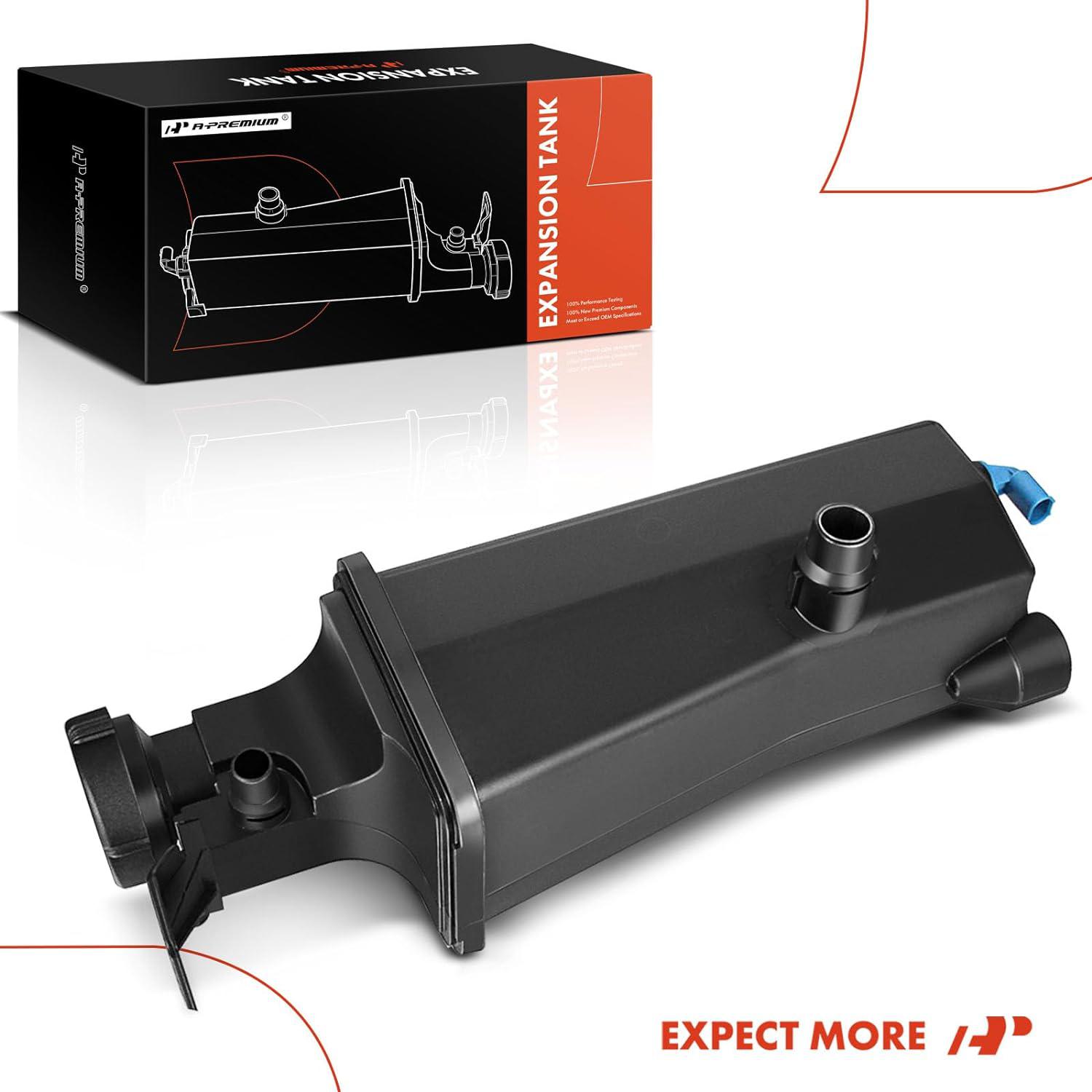A-Premium Engine Coolant Overflow Recovery Reservoir Tank with Sensor & Cap Replacement for BMW E46 320i 323i 323Ci 325i 325Ci 325xi 328i 328Ci 330i 330Ci 330xi 1999-2006