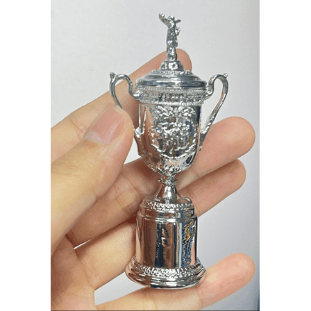 U.S. Open Golf Championship Trophy 8cm Metal Replica Trophy