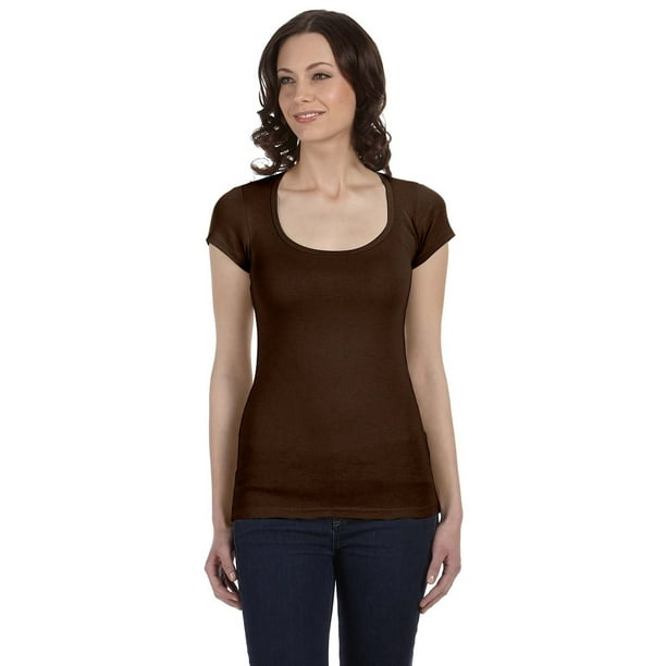 bella scoop neck tee