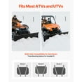 thumbnail image 4 of VEVOR Kit de Lame de Chasse-Neige 60 Po Universel UTV ATV Attache de Chasse-Neige, 4 of 9