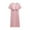 Pink, variant on VEKDONE Clearance Nursing Nightgown Dresses, 3 In 1 Maternity Nightgown Short Sleeve Nursing Gown Breasfeeding Sleepwear Delivery Dress and Labor Gown Pink XXL