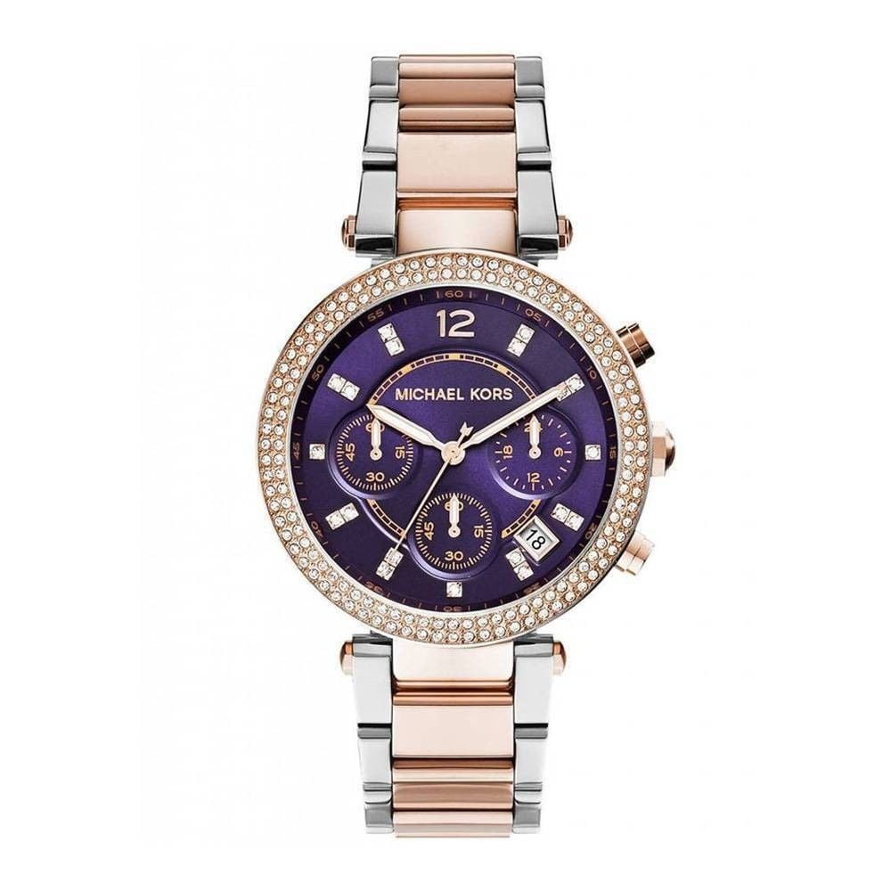 michael kors women's purple watch