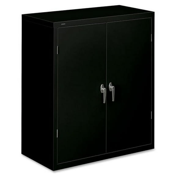 HON Assembled Storage Cabinet, 36w x 18 1/8d x 41 3/4h, Black -HONSC1842P