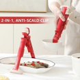 thumbnail image 3 of 2-in-1 Multi-Purpose Anti-Scalding Hot Bowl Dish Plate Gripper Clips Tongs Clamp Holder for Microwave Cooking Oven, 3 of 5