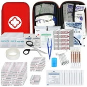 275Pcs Travel First Aid Kits Emergency Preparedness Items Urgent Accident Essentials Kit Survival Gear Equipment for Sports Home Boat Red YIDERBO