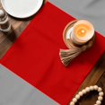 thumbnail image 3 of Red Black Grey Stripes Table Runner 70 Inches, Abstract Lines Geometric Modern Bed Runner Dresser Scarves Tabletop for Indoor Outdoor Parties/Ceremony/Banquet, 13" x 70", 3 of 9