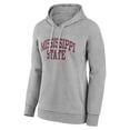 thumbnail image 2 of Women's Gray Mississippi State Bulldogs Arch Pullover Hoodie, 2 of 3
