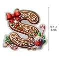 thumbnail image 2 of Adornos Navideños Colgantes con 26 Letras para Árbol de Navidad, Adornos Navideños Personalizados para Hacer Tú Mismo, Decoración Navideña, Decoración Colgante para Árbol de Navidad., 2 of 6