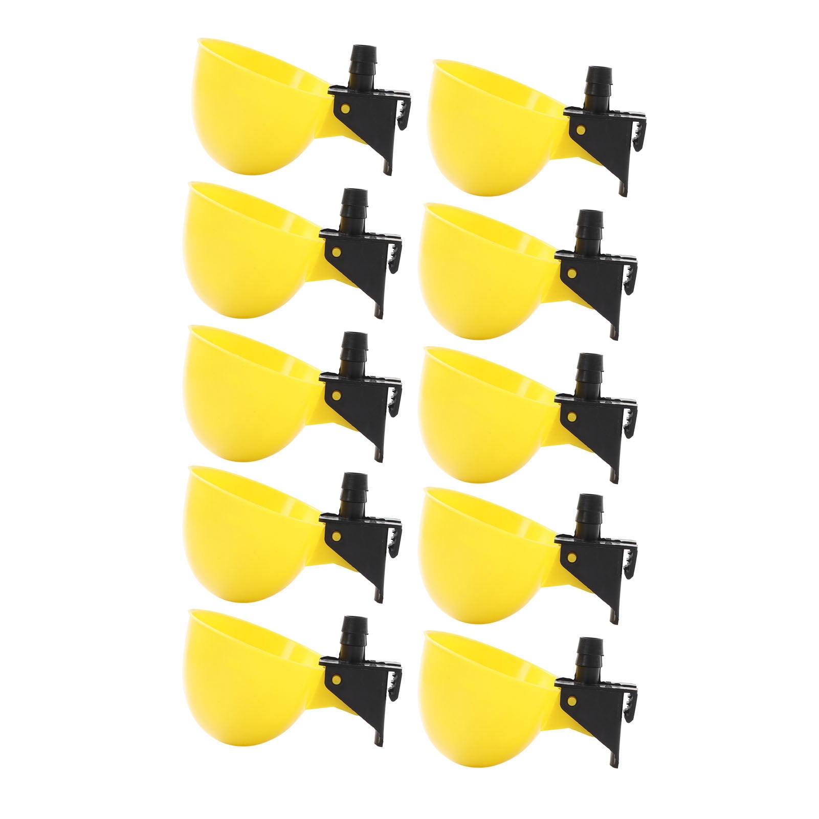 Abreuvoir Automatique Pour Oiseaux – Lot De 10 – Polypropylène – Pour Poules, Cailles, Volaille – Pratique Et Coloré - 5