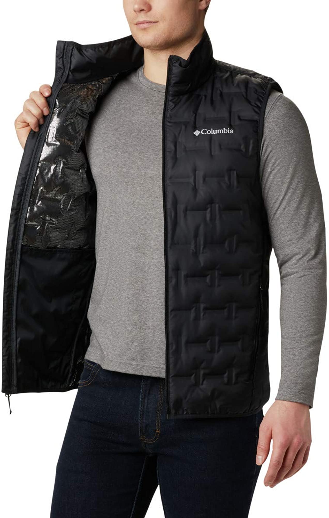 columbia puffy vest