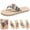 Black, variant on longantii Flip Flops for Women Summer Sandals Anti-slip Slippers Flip Flops Boho Beach Thong Sandals Red