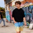 thumbnail image 3 of Boys Swim Trunks Compression Liner Swim Shorts Quick Dry Bathing Suit with Boxer Brief Swimwear 7-20T, 3 of 6